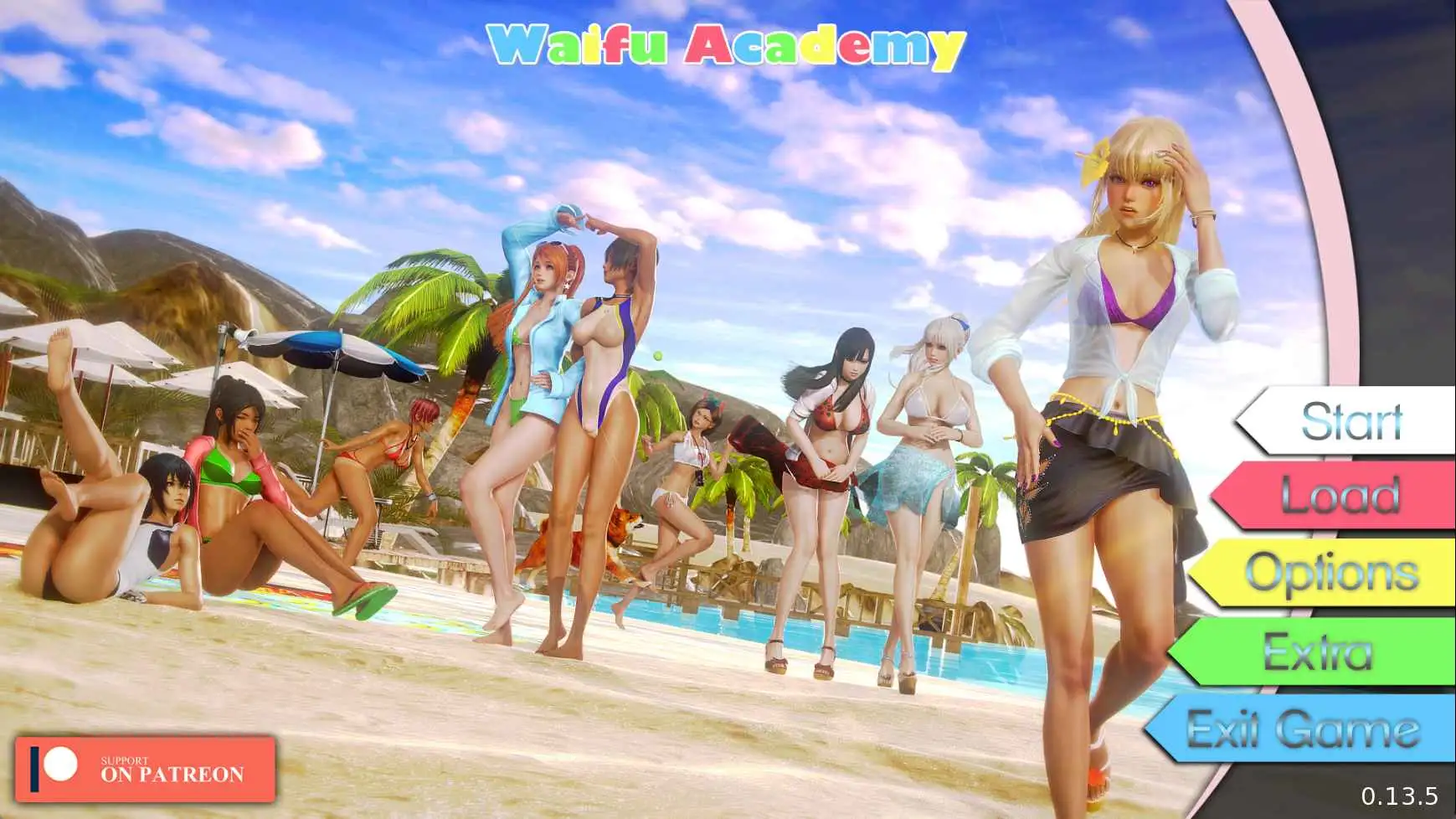 【神作SLG/汉化/沙盒】二次元老婆学院v0.13.5 AI版【PC+安卓/8.25G/更新】-百宝袋