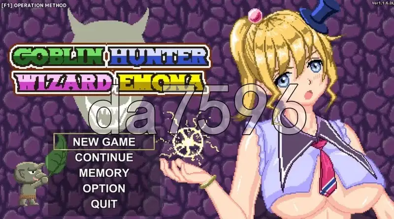 【ACT类型/像素】魔法师艾默娜消灭哥布林1.1.6 官方中文版【PC/121M】-百宝袋