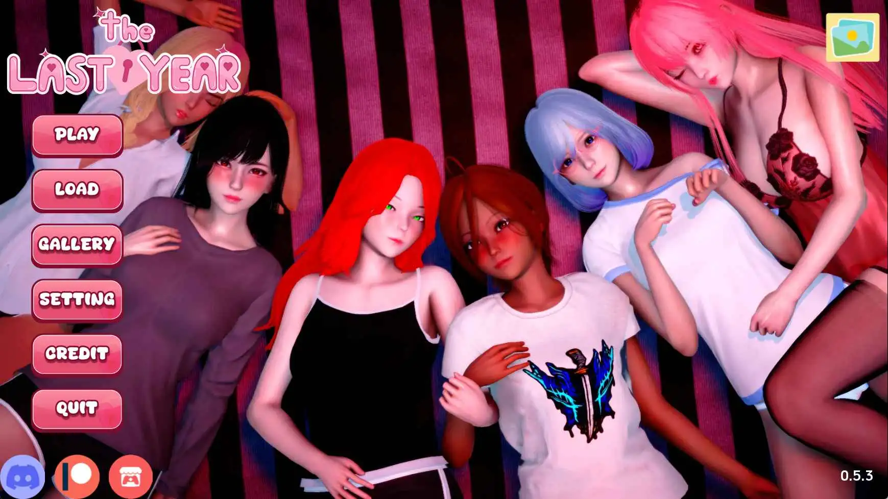 【亚洲SLG/汉化/动态】最后一年v0.5.3 AI版【PC+安卓/1.80G/更新】-百宝袋