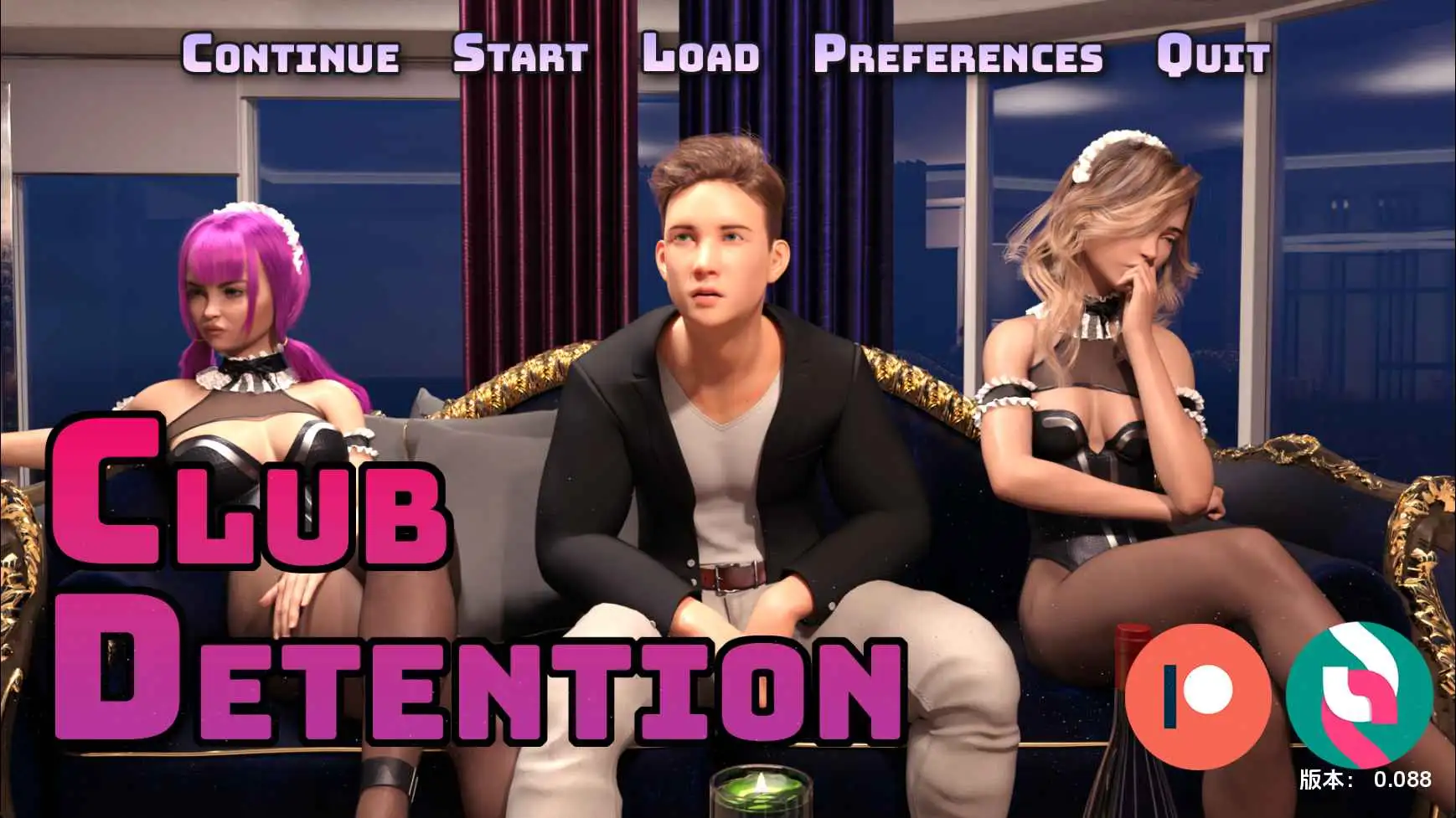 【欧美SLG/汉化/动态】俱乐部拘留v0.088赞助 AI版【PC+安卓/2.20G/更新】(别名:放纵俱乐部)-百宝袋
