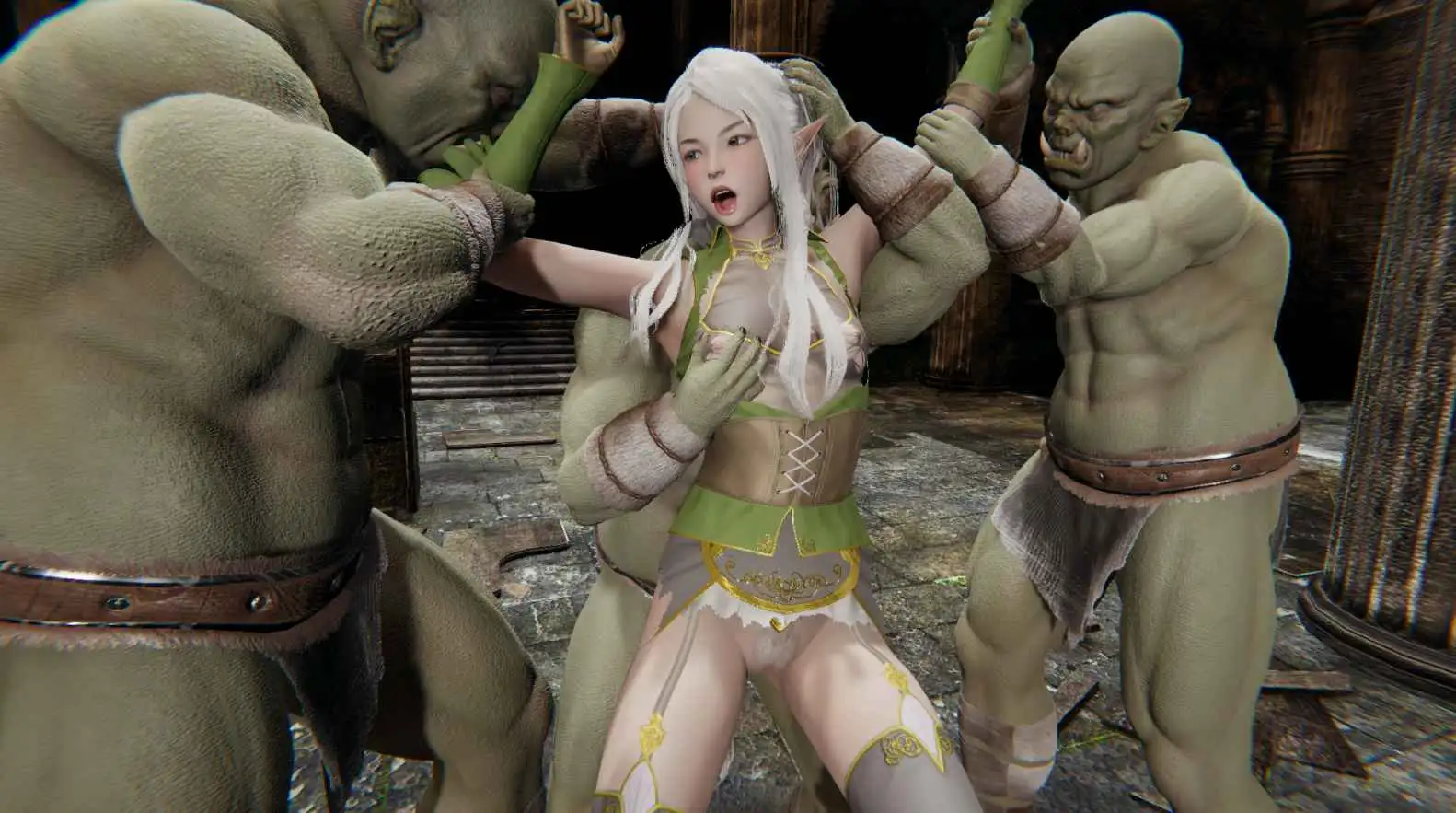 【欧美SLG/汉化/动态】兽人崛起2：黑暗记忆3.5b赞助 AI版【PC+安卓/6.12G/更新】-百宝袋