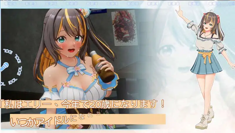 【3D互动SLG/中文/动态】NTR偶像-梦的约定 官方中文DEMO版[新作]【电脑/1.6G】-百宝袋