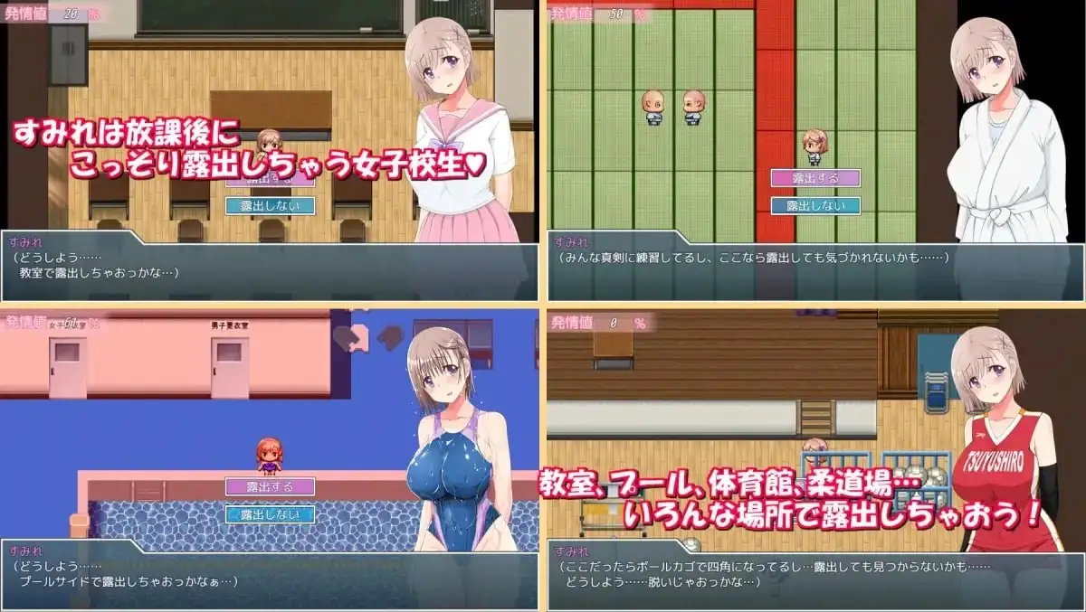 【日系RPG/AI汉化】放学后露出的JK女高中生2.v1.0.5【PC/381M】-百宝袋