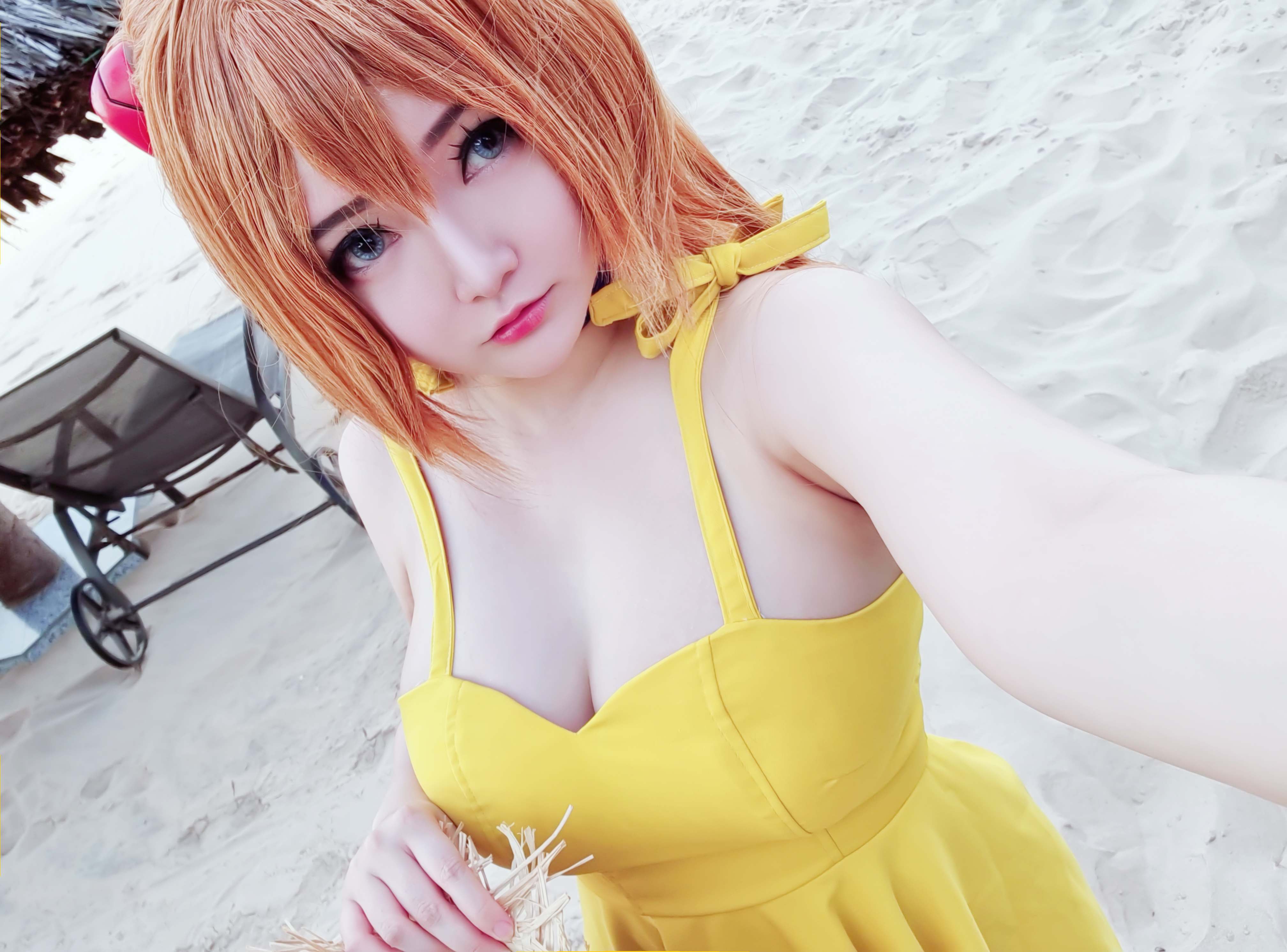 Potato Godzilla - Asuka Yellow Dress（369M）