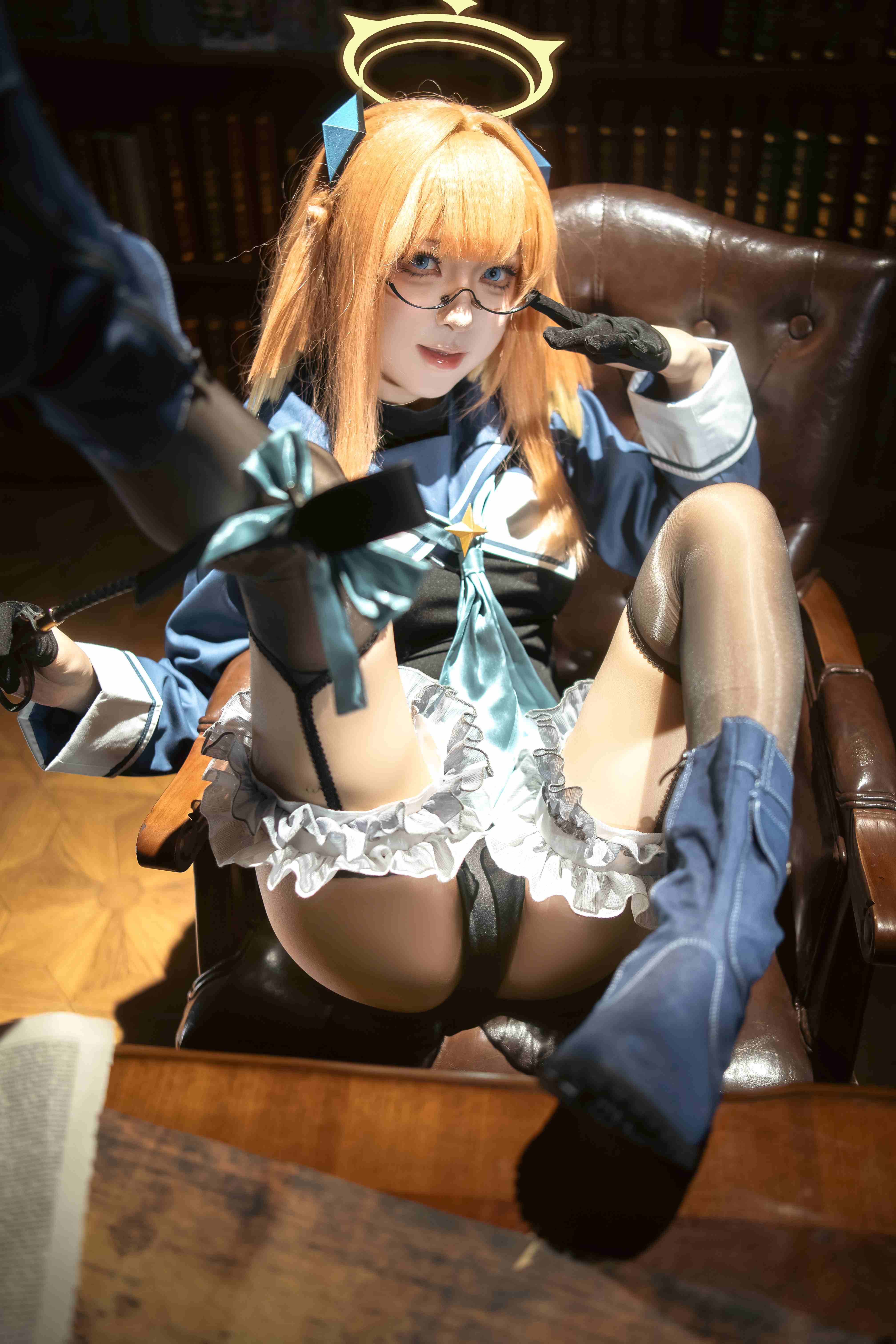 矢量鱼蔚蓝档案圆堂志美子校服_[50P_513M]-百宝袋