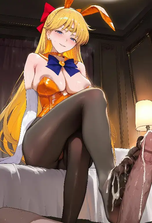 图片[1]-[3D彩漫无修正无字] cMonster ~ Minako Aino (Sailor Venus) Bunny Girl x OLD MAN 美少女战士 [188M]