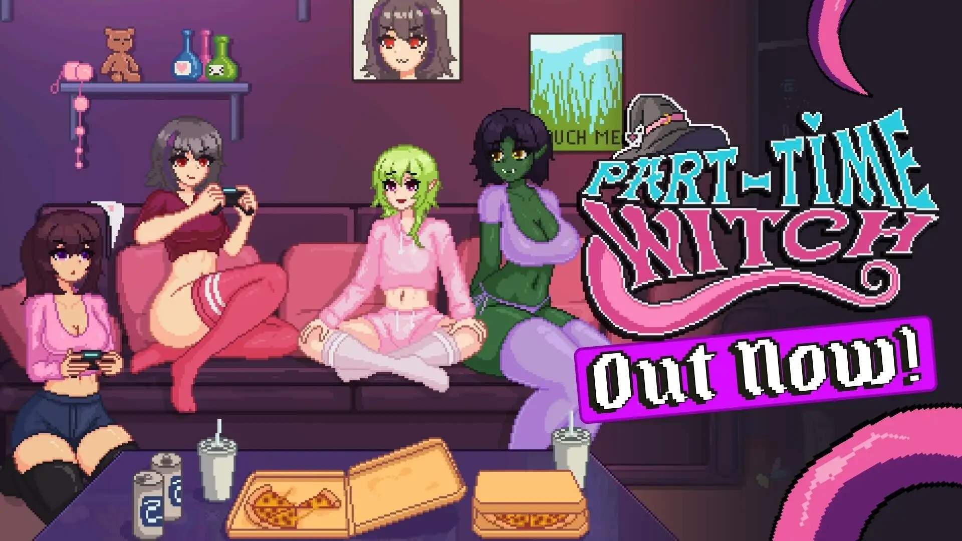 图片[1]-【SLG/AI汉化】兼职女巫Part-Time Witch.v1.01 官中步兵版【PC/1.29G】