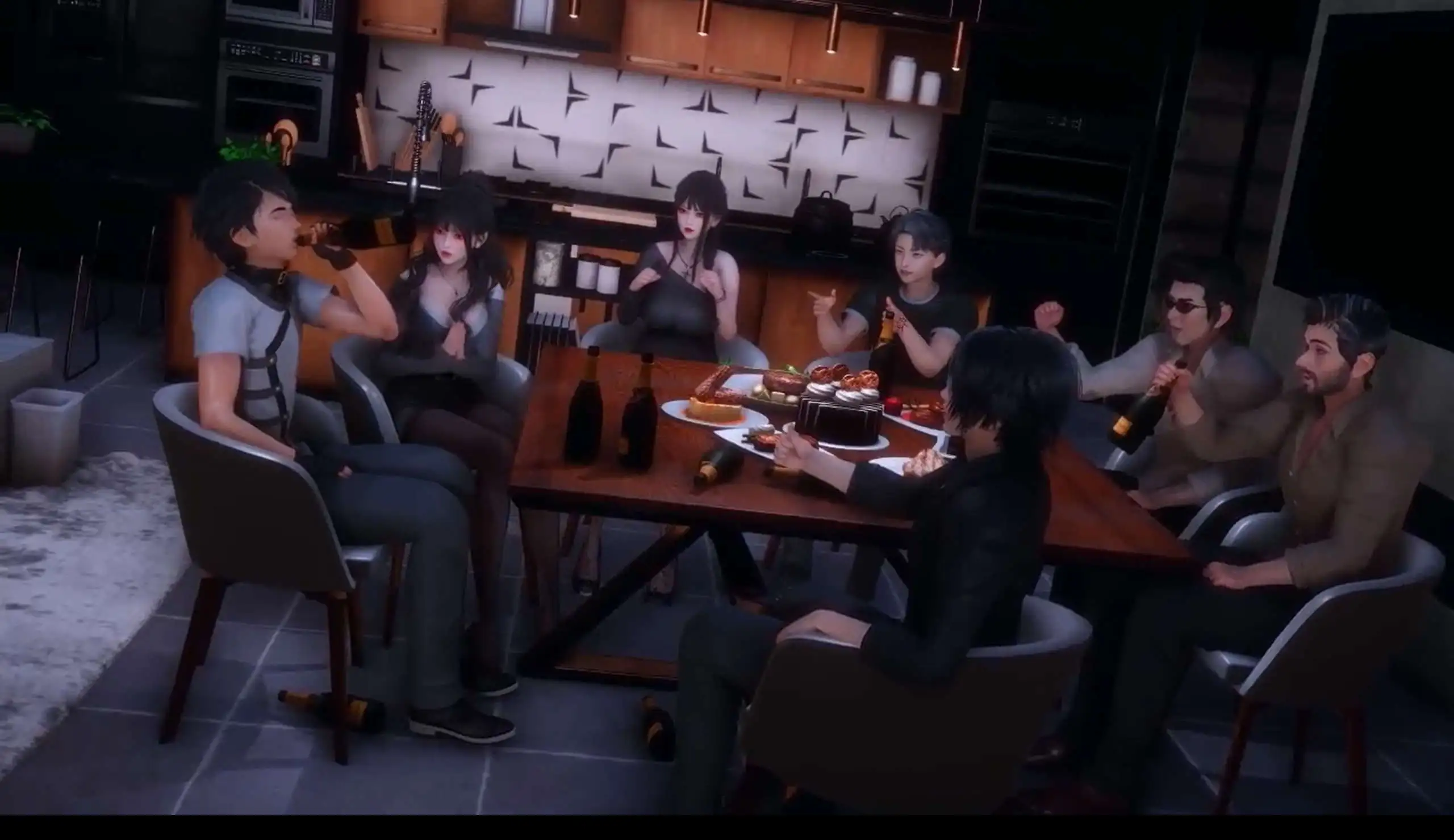 图片[12]-【3D/动态/VAM】被灌醉的绿帽男朋友Ntr Party【152M】