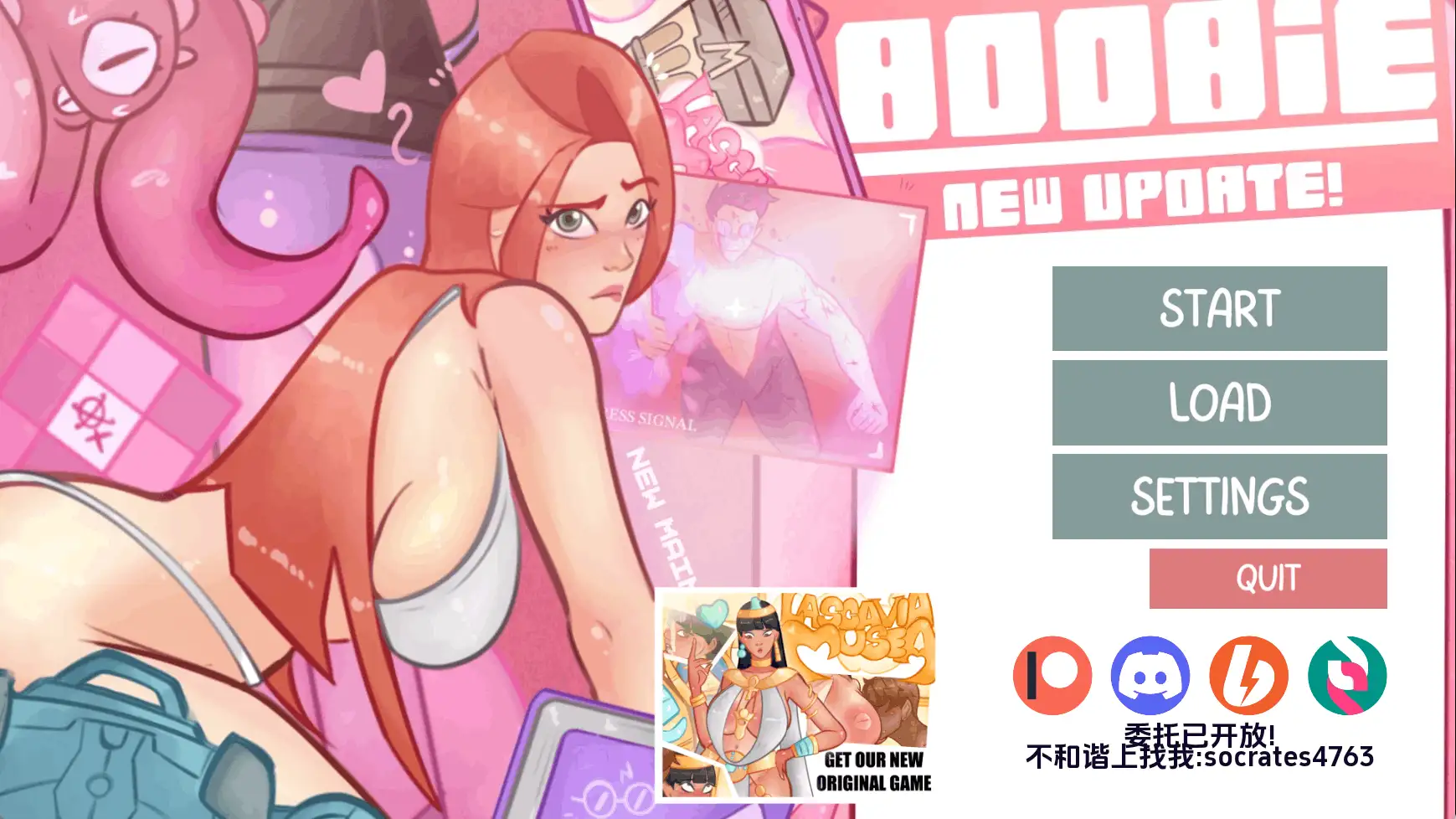 图片[1]-【欧美SLG/汉化/动态】巨乳v0.13 AI版【PC+安卓/2.68G/更新】(别名:流亡的异界生物)