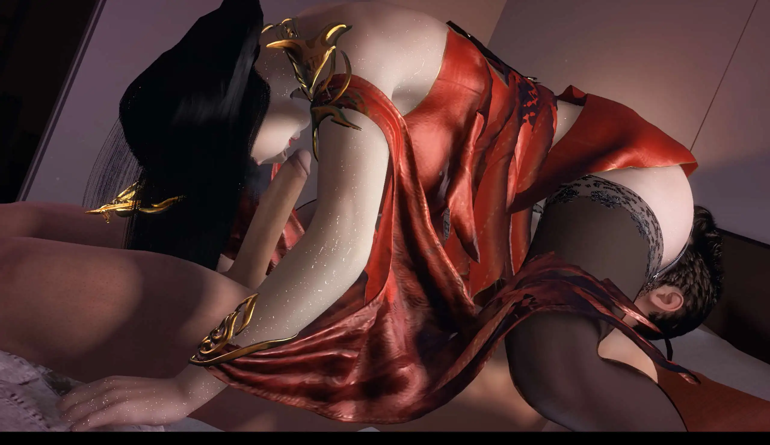 图片[4]-【3D/动态/VAM】美杜莎NTR4 性感黑丝女友的小穴在我闭关期间被朋友灌得满满的【1.9G】