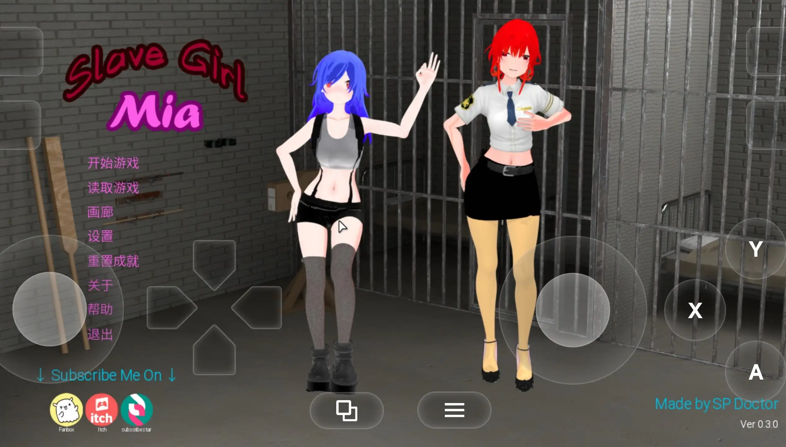 图片[1]-【SLG/官中/打屁股】奴隶女孩米娅 Slave Girl Mia.V0.3.1 官中版【PC+安卓/5.51G】