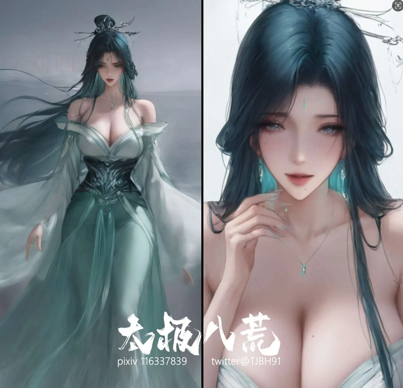 图片[11]-【AI/全彩/无修】琼明女神录-陆嘉静篇 01-04【480M】