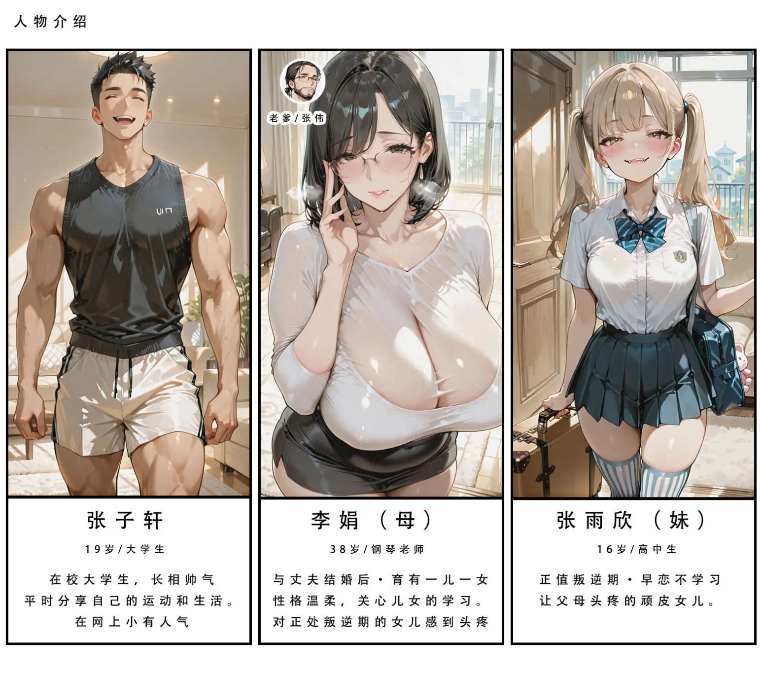 图片[9]-【AI/全彩/无修】不伦之家 01-03+视频版【920M】