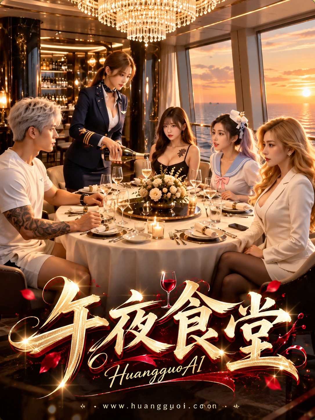 午夜食堂海报