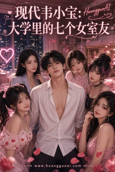 现代韦小宝:大学里的七个女室友 - 黄果短剧海报