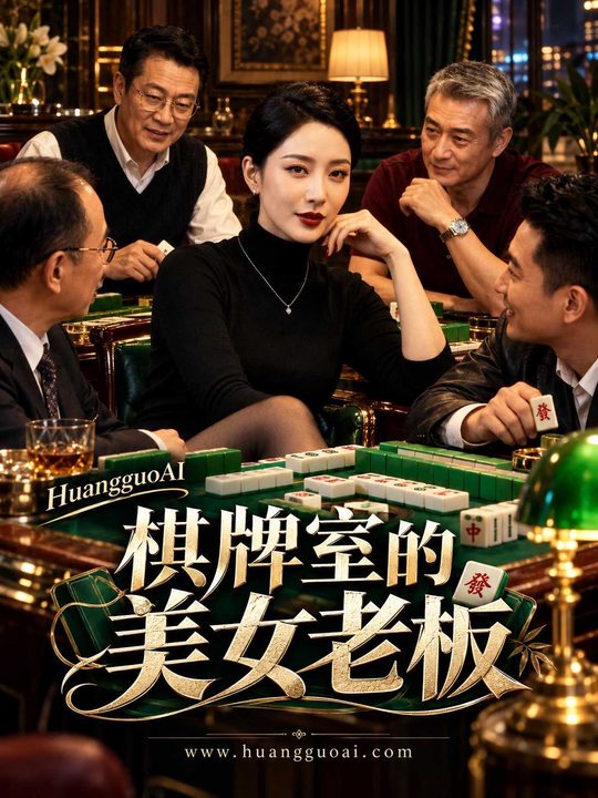 棋牌室的美女老板海报
