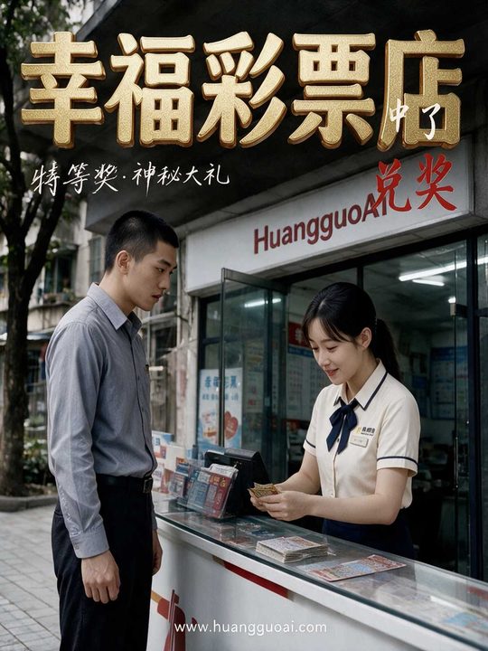 幸福彩票店海报