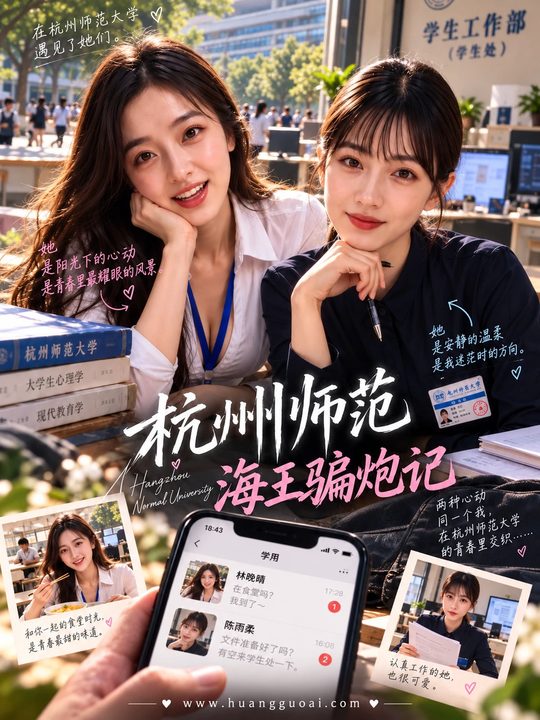 杭州师范海王骗炮记海报